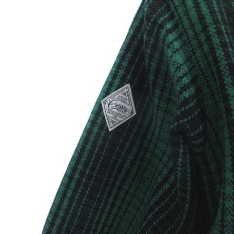 クライミー CRIMIE ウール チェック ブルゾン ジャケット M グリーン