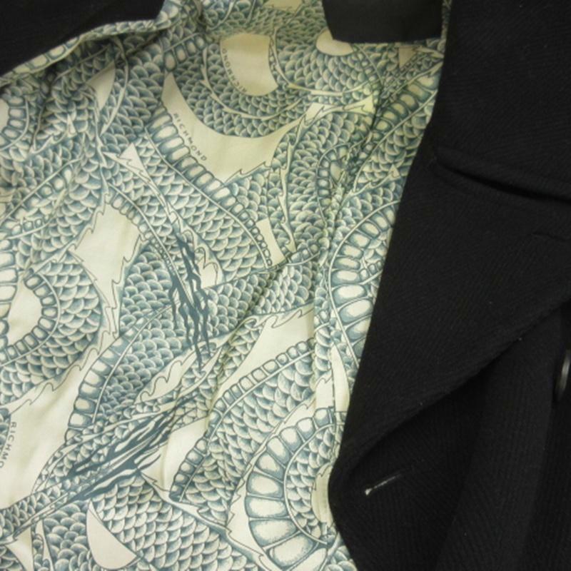 リッチモンド RICHMOND X ニット ジャケット ダブル カシミヤ混 ブラック 50 メンズ |  | 05