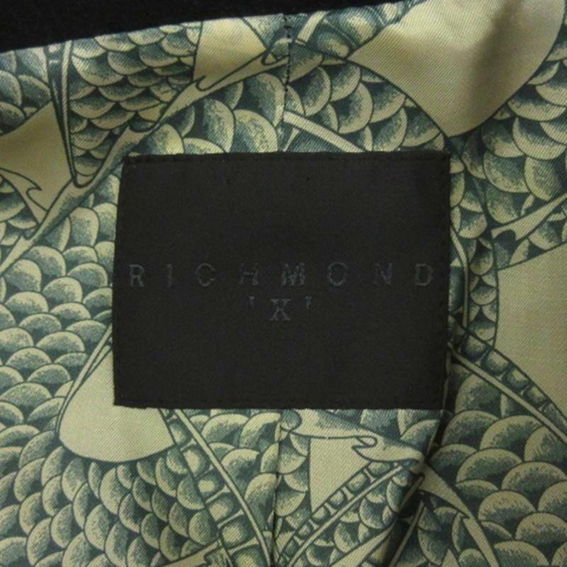 リッチモンド RICHMOND X ニット ジャケット ダブル カシミヤ混 ブラック 50 メンズ |  | 06