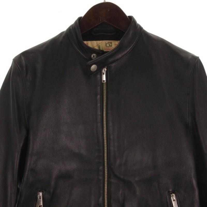 NANO universe（ナノ・ユニバース） シングル ライダースジャケット