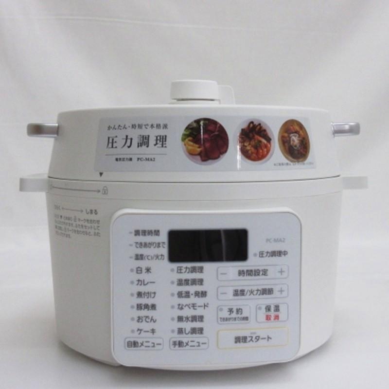 未使用品 アイリスオーヤマ IRIS OHYAMA 電気圧力鍋 2.2L PC-MA2