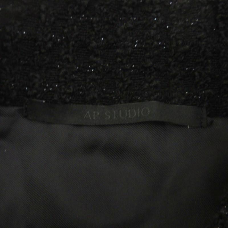 エーピーストゥディオ AP STUDIO ツイード ジャケット ジップアップ