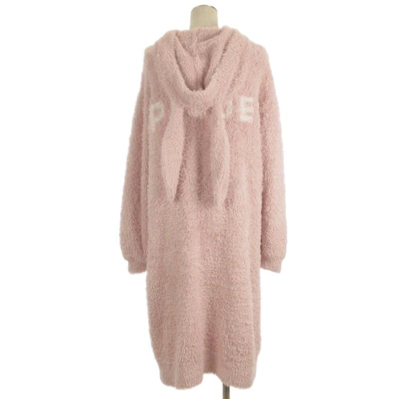 ジェラートピケ gelato pique ルームウェア ラビットフード もこもこ