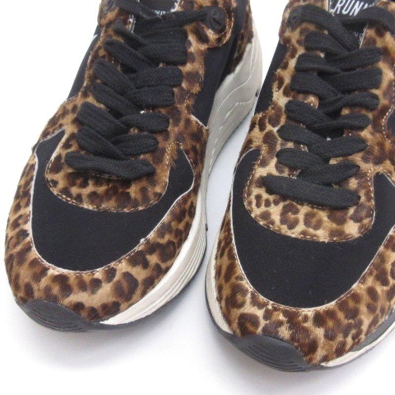 ゴールデングース GOLDEN GOOSE ハラコ レオパード柄 スニーカー