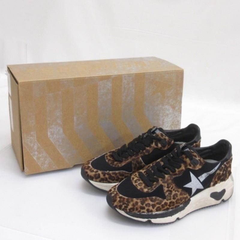ゴールデングース GOLDEN GOOSE ハラコ レオパード柄 スニーカー