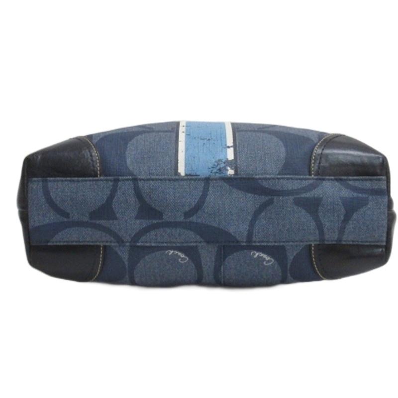 COACH（コーチ） シグネチャー トートバッグ ブルー系 □FF レディース