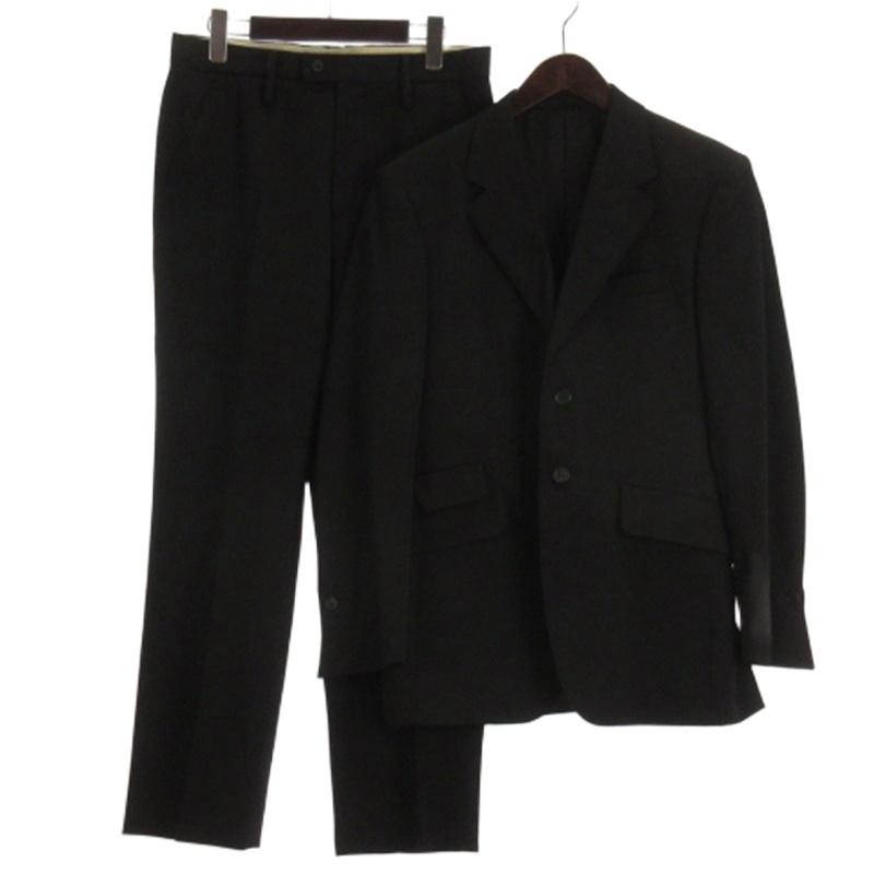 Paul Smith BLACK ポールスミス ベロアセットアップスーツ 本棚柄