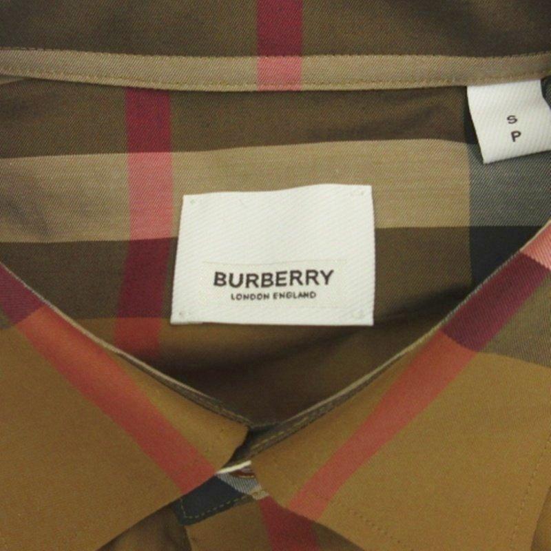 BURBERRY（バーバリー） ノバチェックシャツ 長袖 8092917 ブラウン S