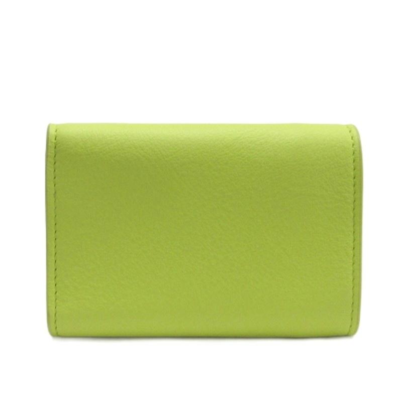 BALENCIAGA（バレンシアガ） ペーパー ミニ 三つ折り 財布 コンパクト