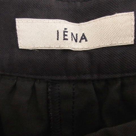 イエナ IENA ショート パンツ フリル 38 ブラック 260205E □TC