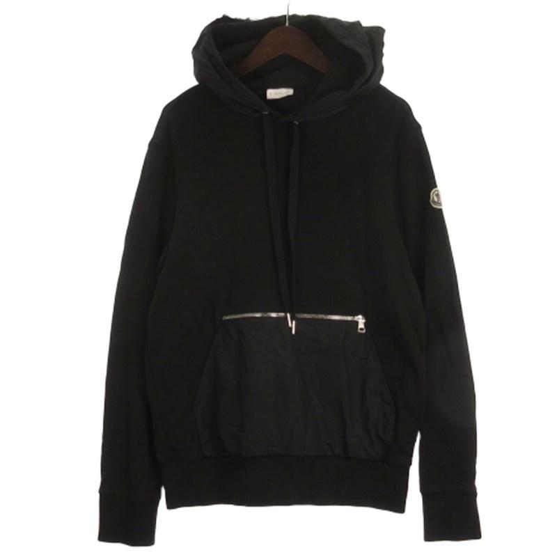 MONCLER（モンクレール） スウェットパーカー ナイロン 切替