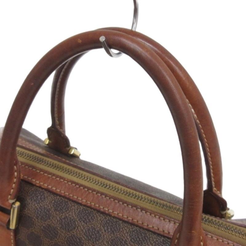 CELINE（セリーヌ） マカダム柄 ミニ ボストンバッグ ハンド