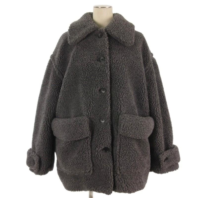 クラネ CLANE RIDGE POCKET BOA OVER COAT ラージポケット