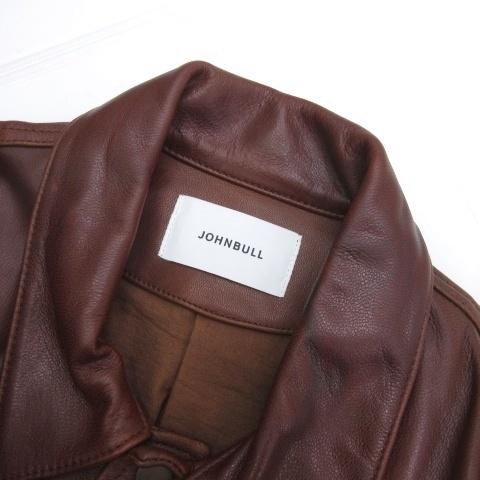 Johnbull（ジョンブル） JOHNBULL 25AW ラムレザー ブルゾン 