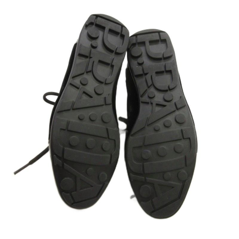 PRADA SPORT（プラダスポーツ） ロゴ ベロア シューズ スニーカー