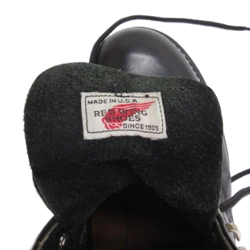 RED WING 8165 ブーツ 7D 25cm ブラック USA製 RED WING SHOES（レッドウィング） REDWING ブーツ 8165 USA製