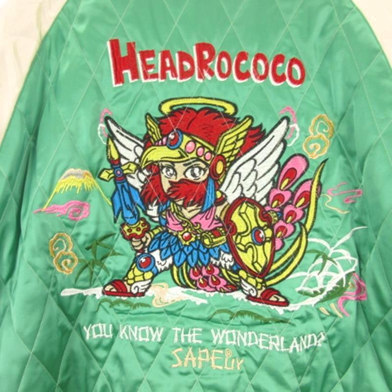 SAPEur サプール × ビックリマン バーシティ リバーシブル スカジャン 