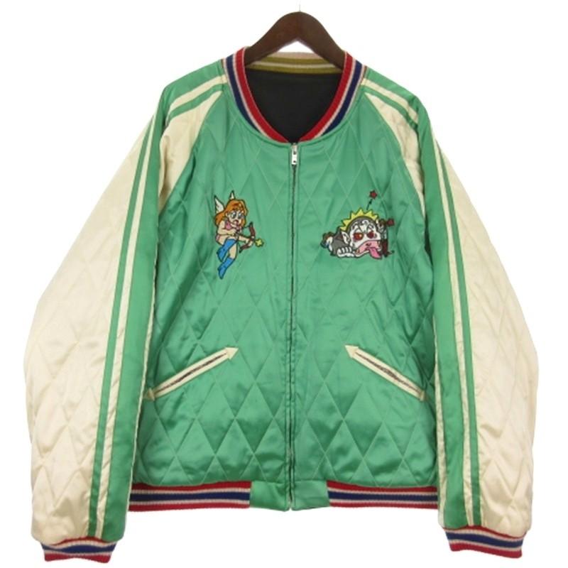 新品】SAPEur ビックリマン リバーシブル スカジャン サイズ/M sapeur