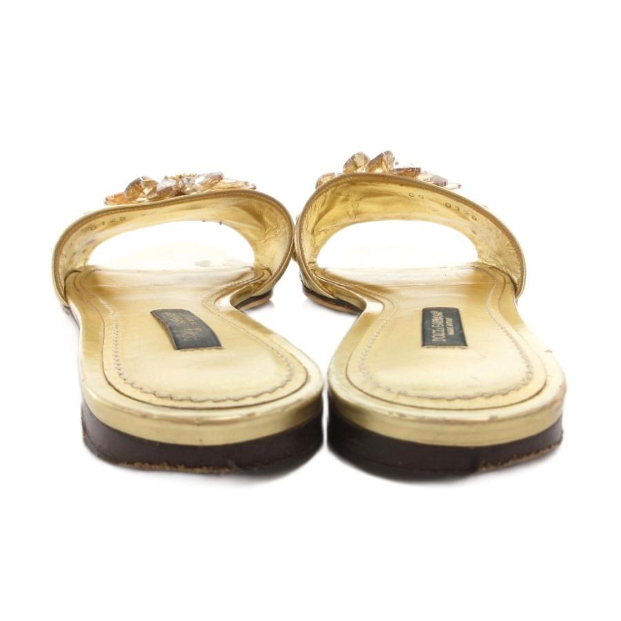 DOLCE&GABBANA（ドルチェ & ガッバーナ） ドルガバ ビジュー サンダル