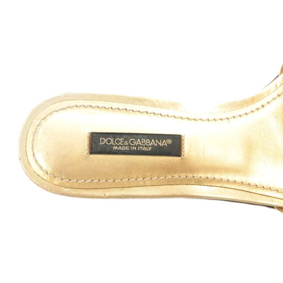 DOLCE&GABBANA（ドルチェ & ガッバーナ） ドルガバ ビジュー サンダル