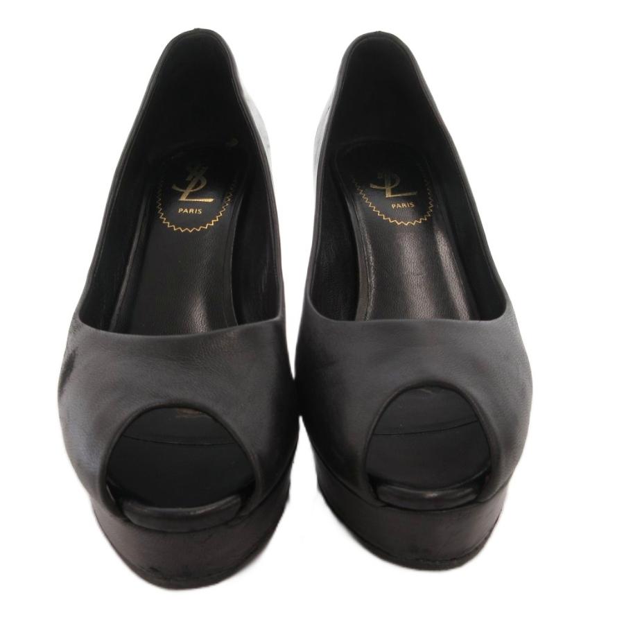 Yves Saint Laurent（イヴ・サンローラン） パンプス オープントゥ