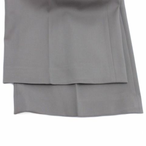 未使用品 ウィムガゼット Whim Gazette タグ付き 25AW ワイド タック パンツ WGZ1052402A0003 グレージュ 38 レディースの画像