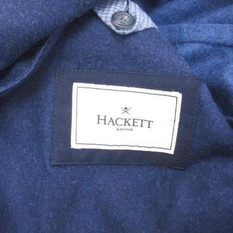 美品】 HACKETT LONDON ウール テーラード ジャケット 紺 44 美品