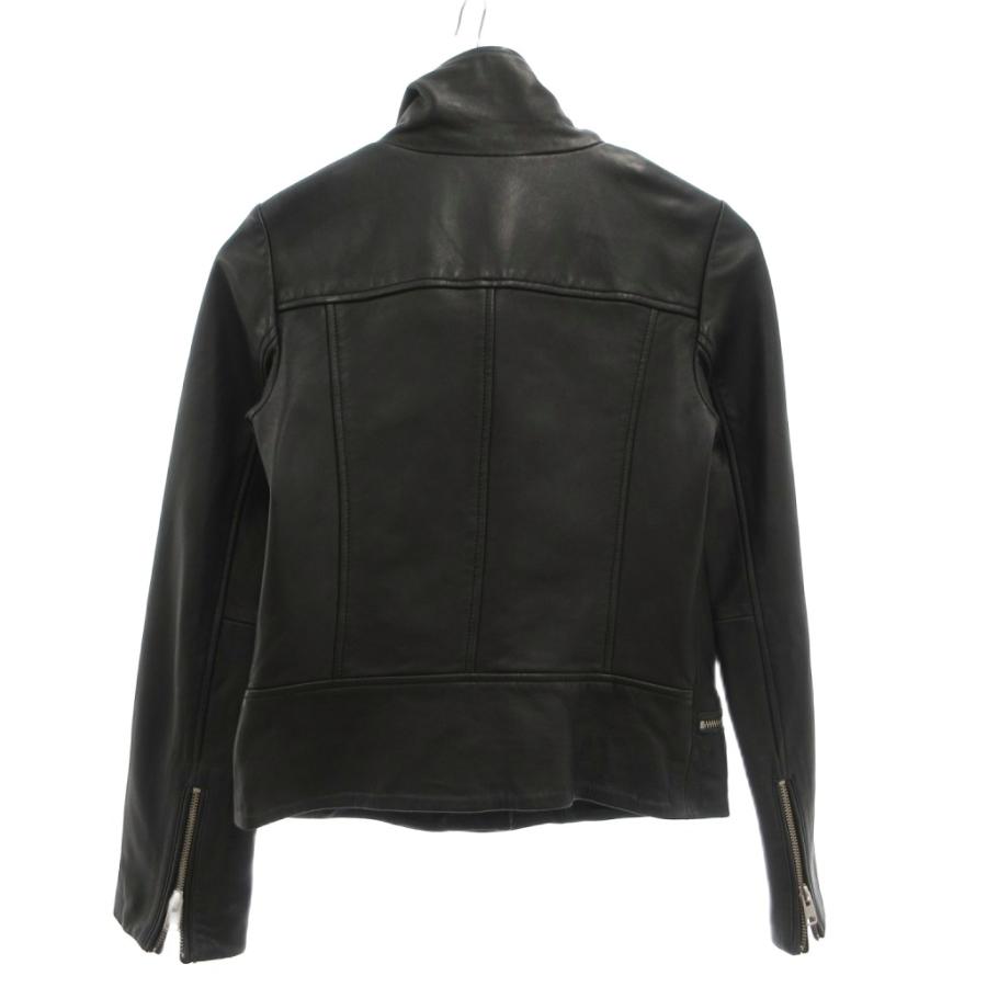 レディース 【新品】ALL SAINTS ラムレザージャケット 2way ホワイト UK8