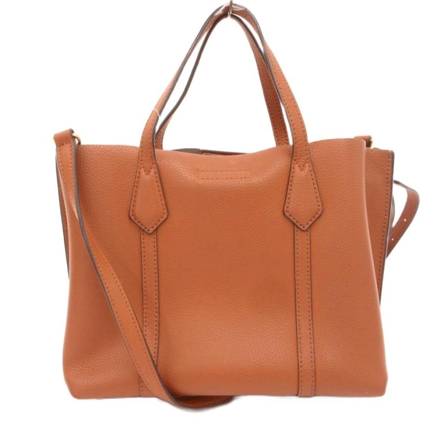 TORY BURCH（トリーバーチ） ショルダーバッグ トートバッグ 2WAY 茶 