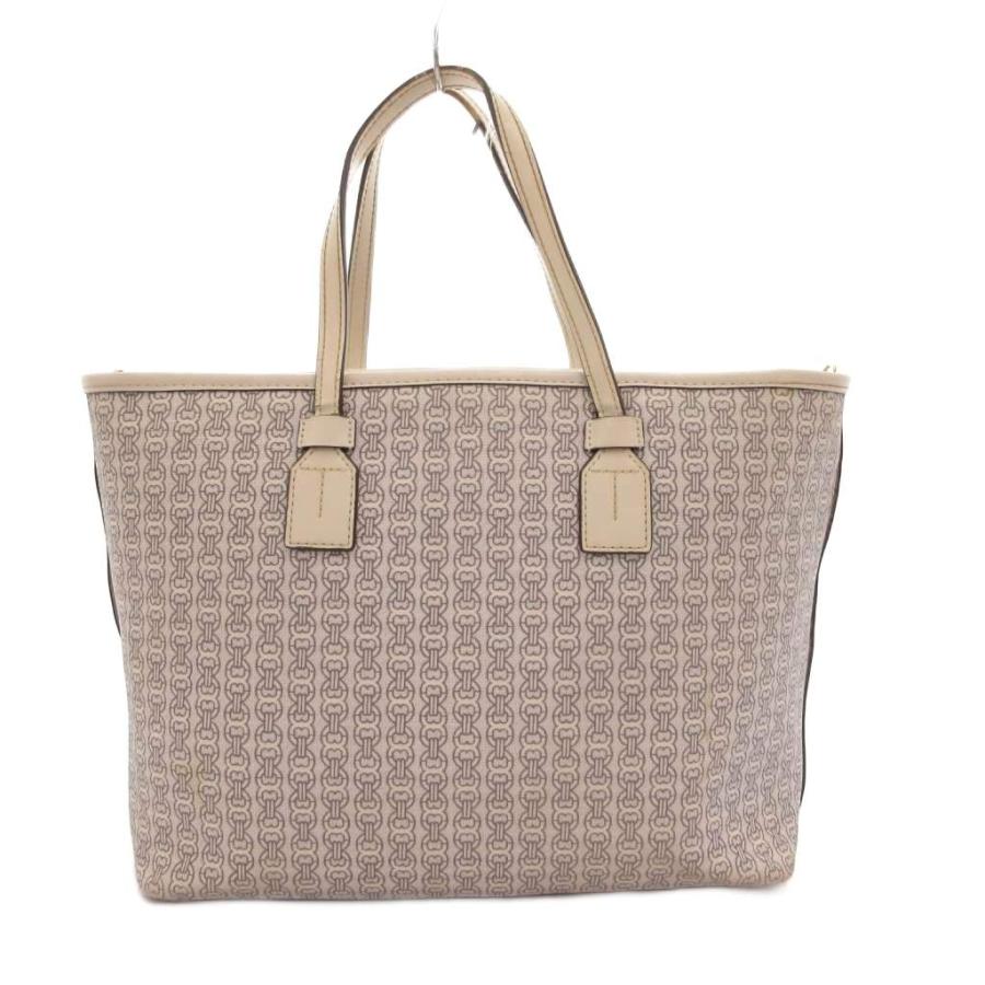 TORY BURCH（トリーバーチ） トートバッグ 白 ホワイト グレー