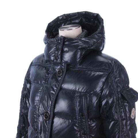 MONCLER（モンクレール） ナイロン ダウンジャケット フード 0 