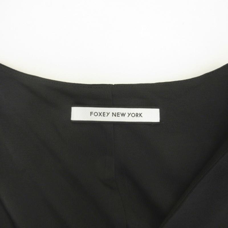 フォクシーニューヨーク FOXEY NEW YORK ワンピース 長袖 ひざ丈
