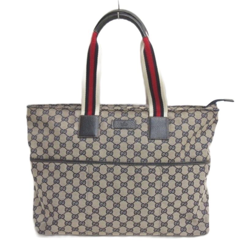 GUCCI（グッチ） GUCCI GGキャンバス バザーズバッグ トートバッグ 
