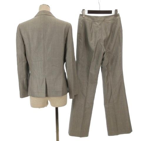 ランバン LANVIN セットアップ スーツ ジャケット パンツ ウールシルク
