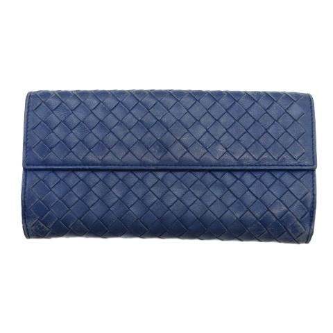 BOTTEGA VENETA ボッテガ イントレチャート 折り 長財布 フラップ BOTTEGA VENETA（ボッテガ・ヴェネタ） イントレチャート 二つ折り 長