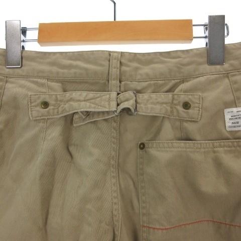 アナクロノーム anachronorm ショート パンツ コットン 30 ベージュ