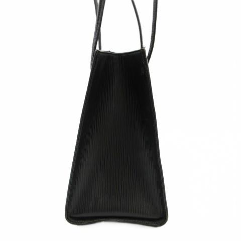 Fendi ブラック トートバッグ　エピ　ショルダーバッグ　ロゴ FENDI（フェンディ） エピ ショルダーバッグ レザー ロゴ型押し
