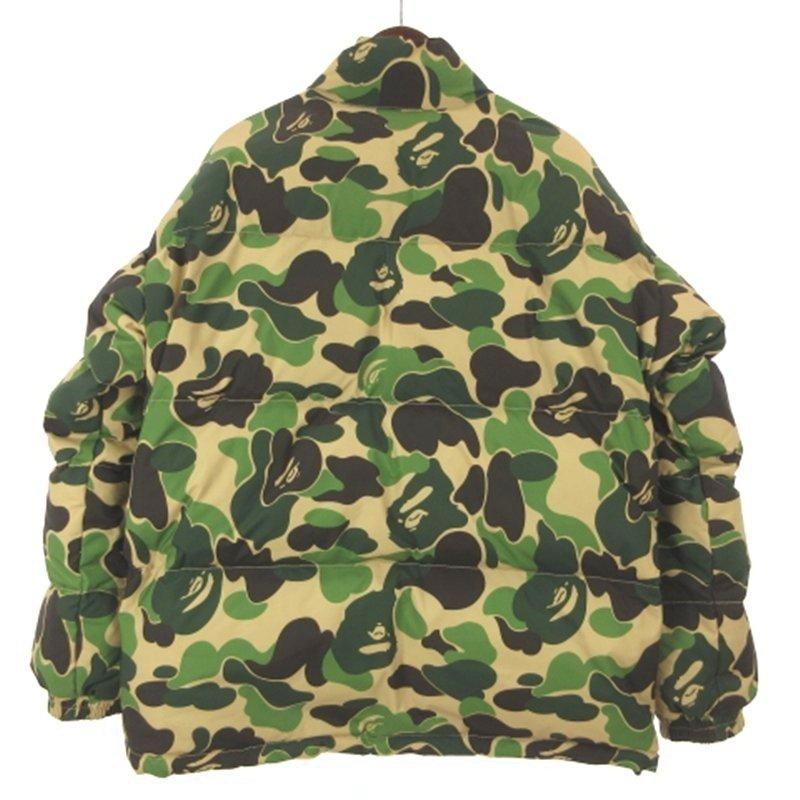 A BATHING APE（アベイシングエイプ） リバーシブル カモフラ柄 ダウン