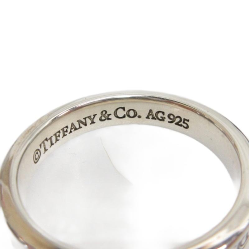 ティファニー TIFFANY & CO. 1837 ナローリング 指輪 シルバー 925 17