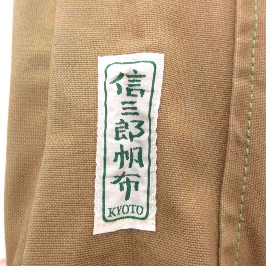 美品　信三郎帆布　ターンロック　ショルダーバッグ　大容量 一澤信三郎帆布 ショルダーバッグ ターンロック カーキ /SC □GY09