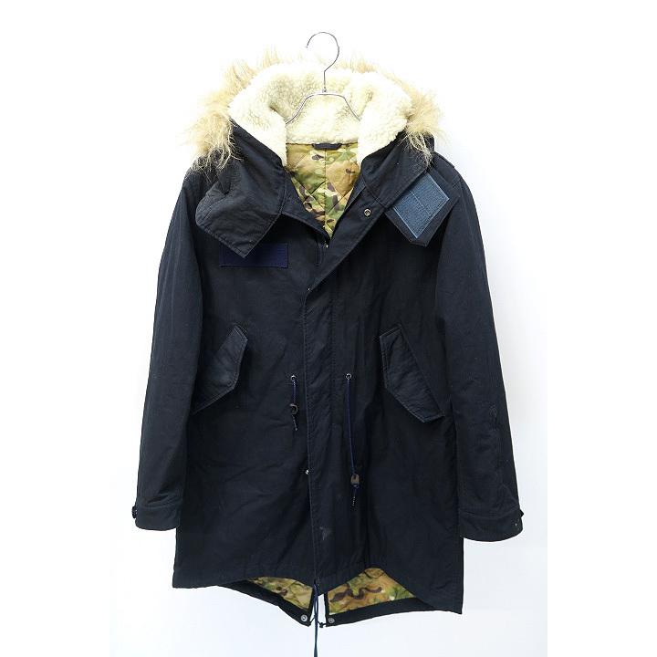 豪華 中古 ソフネット Sophnet Mods Coat ミリタリー モッズコート S Navy 紺 フード裏ボア ファー Soph メンズ ベクトル 古着 肌触りがいい Www Yalaphone Com