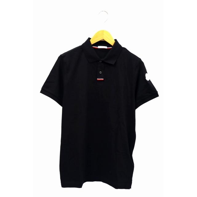 MONCLER 22SS ラバーワッペン 半袖 コットンピケ ポロシャツ XS | www