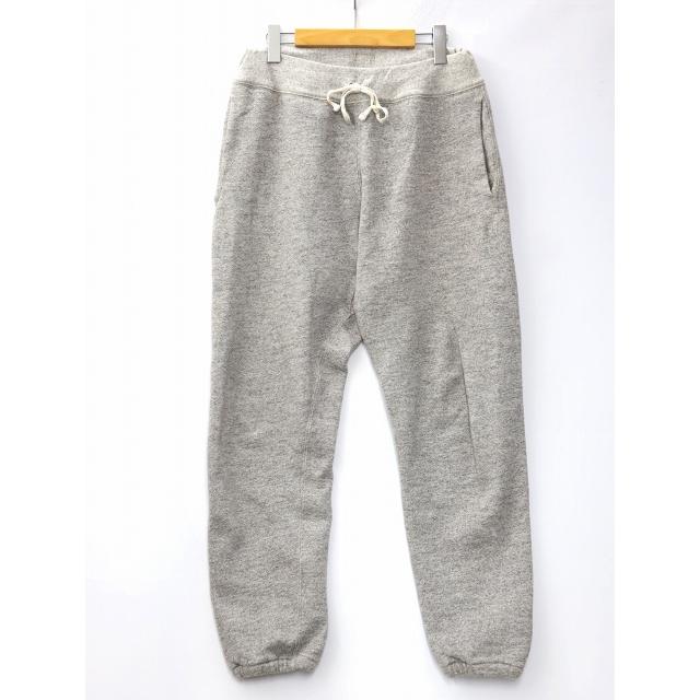 ダブルアールエル RRL 2021SS 霜降り フリース スウェット パンツ L