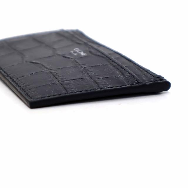 CELINE 未使用品 セリーヌ 10F993CUV.38SI ジップ付きカードホルダー 