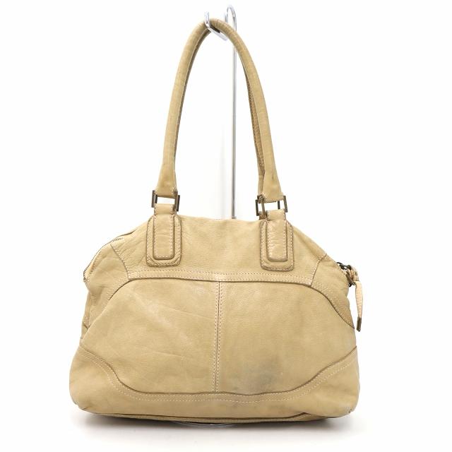 sissirossi シシロッシ レザー ハンド バッグ ベージュ : ブランド古着 