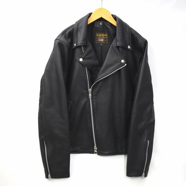 バンソン VANSON C2 CUSTOM2 牛革 カウレザー ダブルライダース 
