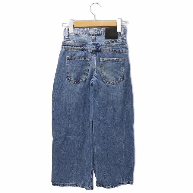 ザラ ZARA × メゾンスペシャル MAISON SPECIAL ダブルウエスト デニム 