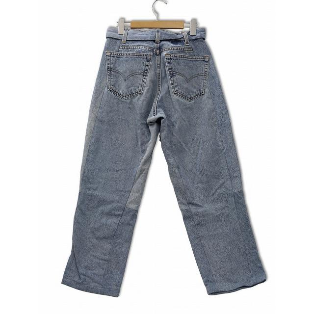 シーオール SEEALL RECONSTRUCTED BELTED BAGGY DENIM デニムパンツ 1 