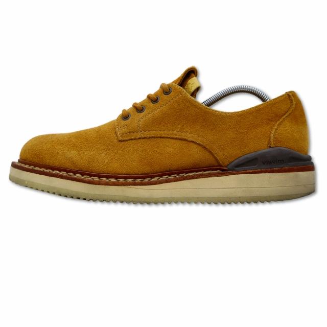 ビズビム VISVIM VIRGIL PLAIN TOE-FOLK スエード プレーントゥ 