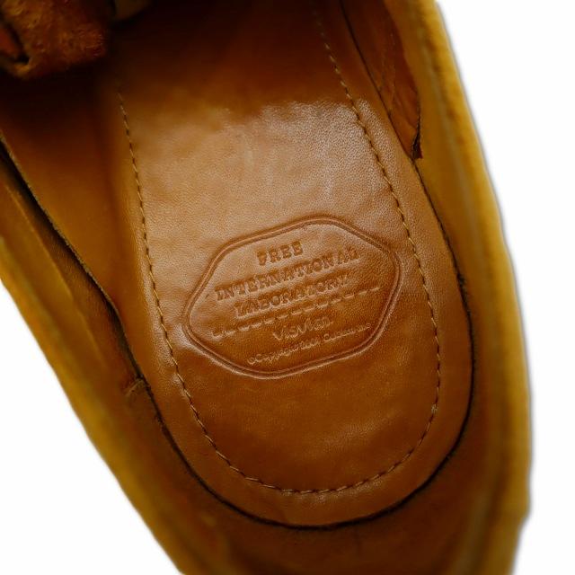 ビズビム VISVIM VIRGIL PLAIN TOE-FOLK スエード プレーントゥ 